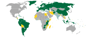 نقشه کشور های بدون ویزا با پاسپورت دومینیکا