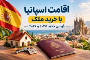 اقامت اسپانیا با خرید ملک ؛ قوانین جدید 2025 و 2026