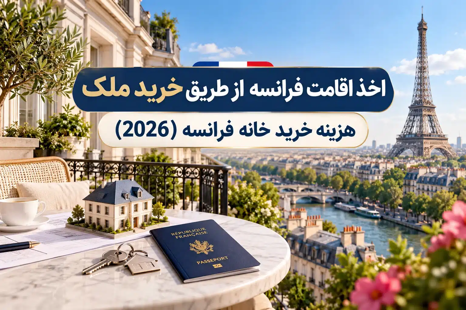 اخذ اقامت فرانسه از طریق خرید ملک